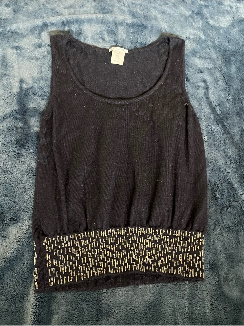 Oscar De La Renta Beaded Top